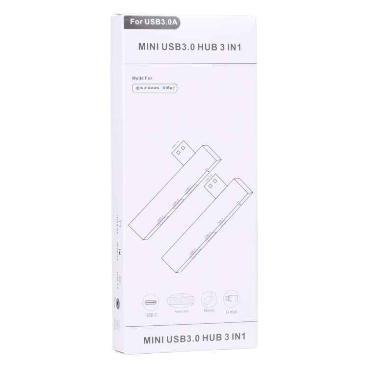 889R USB Male to Dual USB 2.0+USB 3.0 Female Adapter