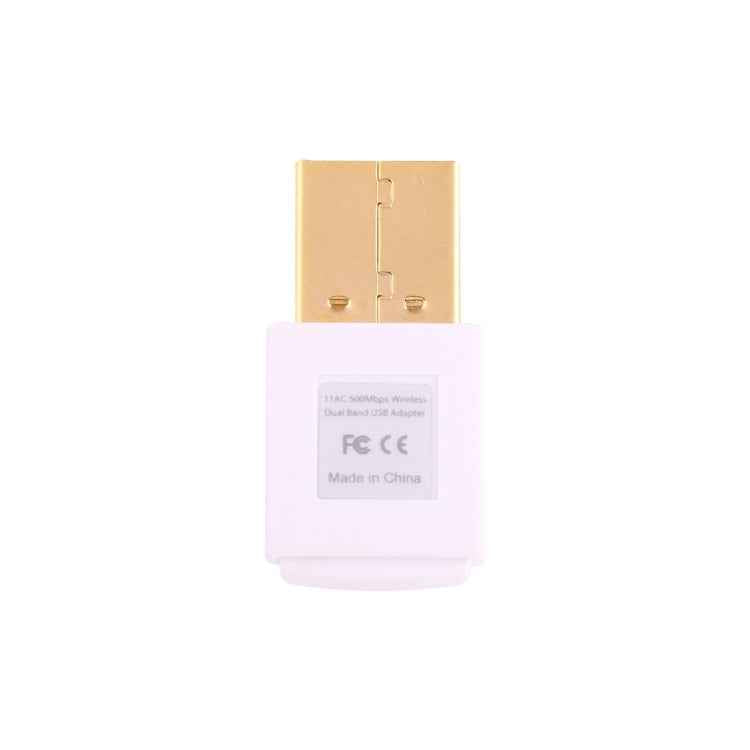 EDUP EP-AC1619 Mini Wireless USB 600Mbps 2.4G / 5.8Ghz 150M+433M Dual Band WiFi Network Card for Nootbook / Laptop / PC