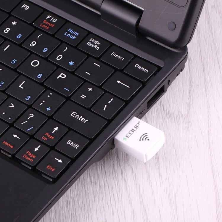 EDUP EP-AC1619 Mini Wireless USB 600Mbps 2.4G / 5.8Ghz 150M+433M Dual Band WiFi Network Card for Nootbook / Laptop / PC