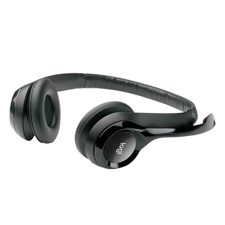 Logitech H390 USB Wired Headset Stereo Headphones with Noise-Cancelling Microphone