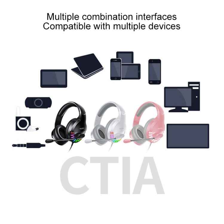 YINDIAO Q2 Head-mounted Wired Gaming Headset with Microphone, Version: Single 3.5mm