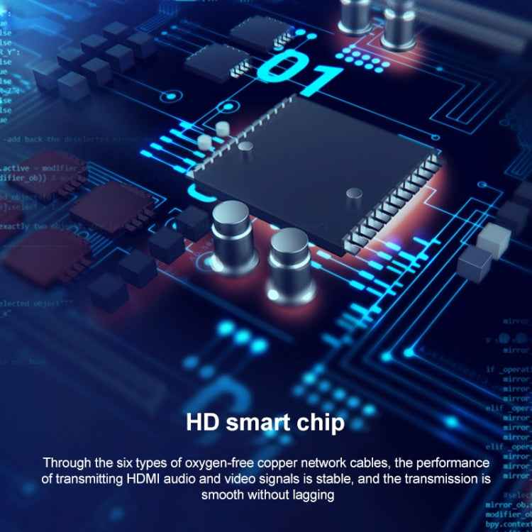 BOWU BW-HE60U 60m HDMI to RJ45 Network Extender