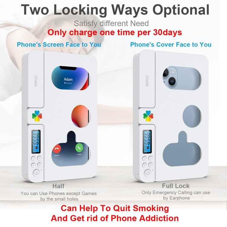 Self-discipline Smart Phone Lock Timing Box