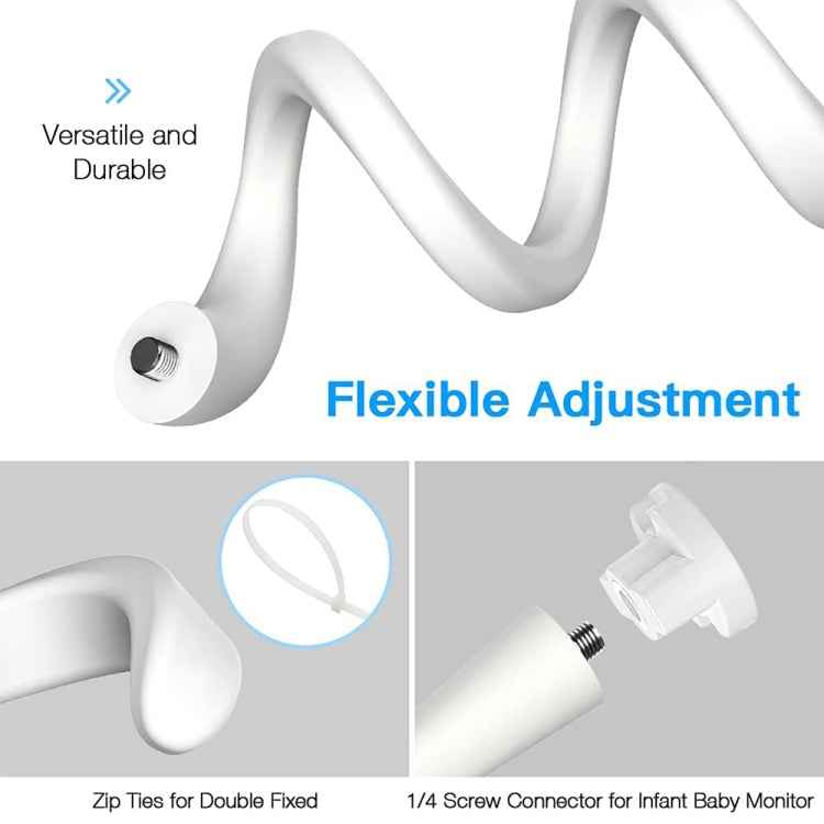 Hose Winding Free Punching Camera Bracket Monitoring Fixer