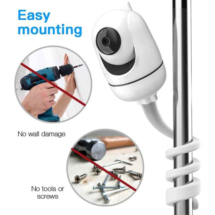 Hose Winding Free Punching Camera Bracket Monitoring Fixer