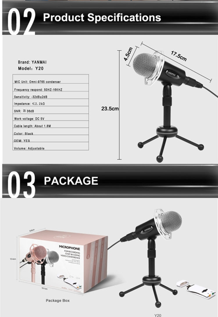 Compatible with PC and Mac for Live Broadcast Show, KTV, etc.