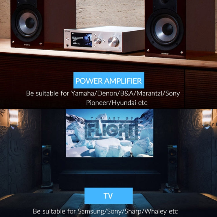 QHG02 SPDIF 2m OD6.0mm Toslink FIBER Male to Male Digital Optical Audio Cable, 2m