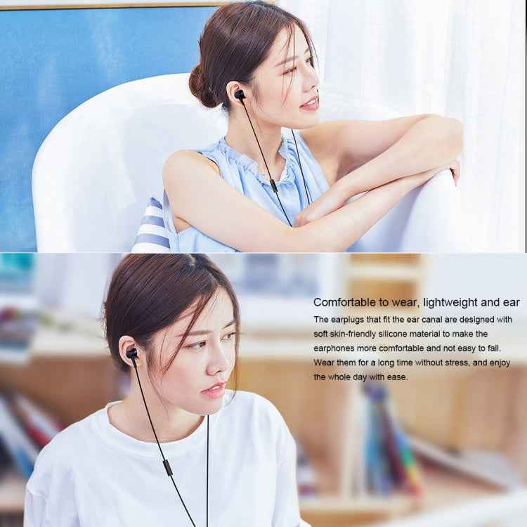 USB-C / Type-C Interface In-ear Woven Wire-controlled Earphone for Samsung Phones, Cable Length: 1.1m
