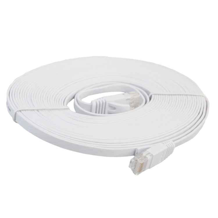 8m CAT6 Ultra-thin Flat Ethernet Network LAN Cable, Patch Lead RJ45