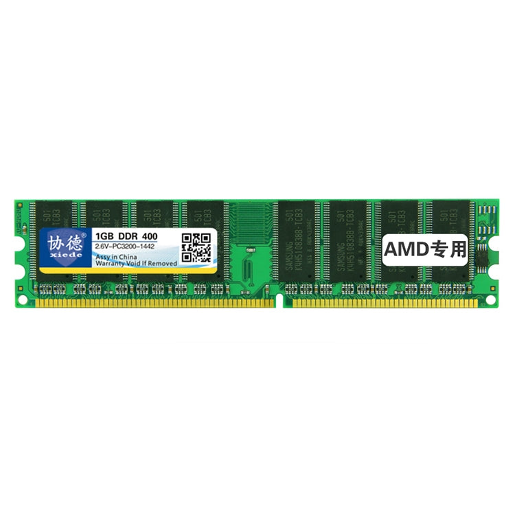 XIEDE X004 DDR 400MHz 1GB General AMD Special Strip Memory RAM Module for Desktop PC, 400MHz 1GB AMD Special Strip