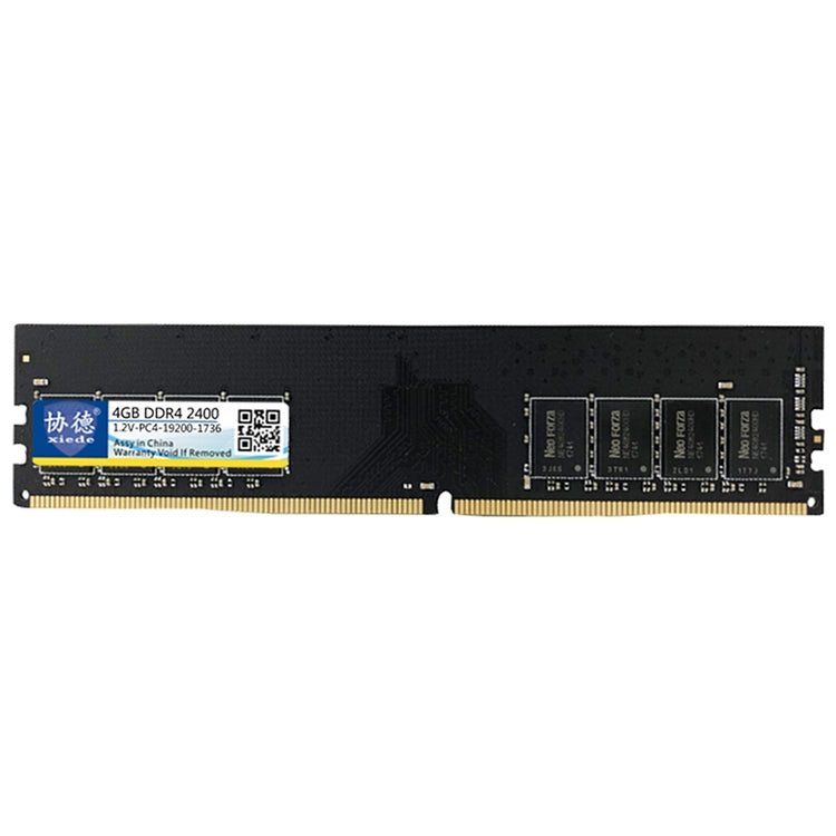 XIEDE X051 DDR4 2400MHz 4GB General Full Compatibility Memory RAM Module for Desktop PC, 2400MHz 4GB General