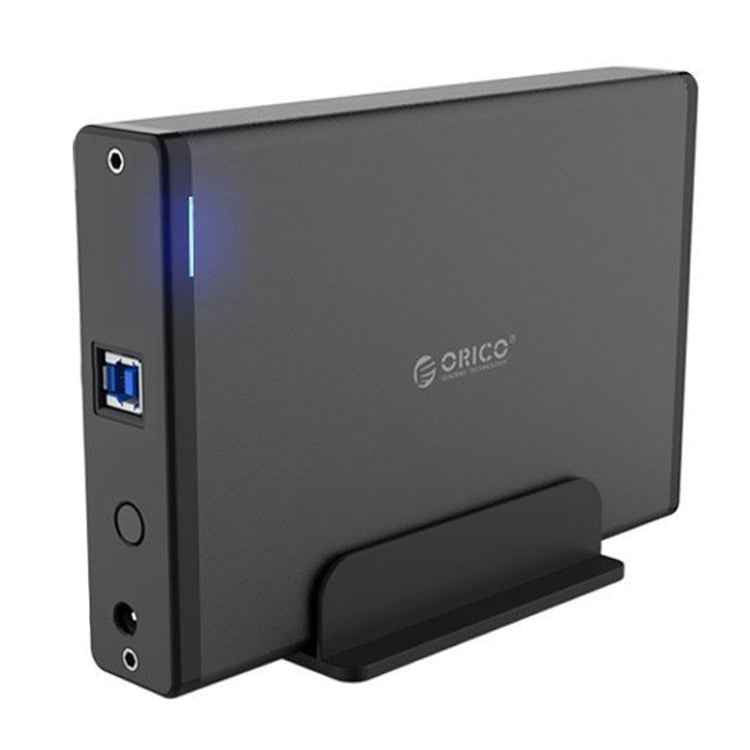 ORICO 7688U3 Vertical Aluminum External Hard Drive Enclosure Storage Case Hard Drive Dock for 3.5 inch SATA HDD