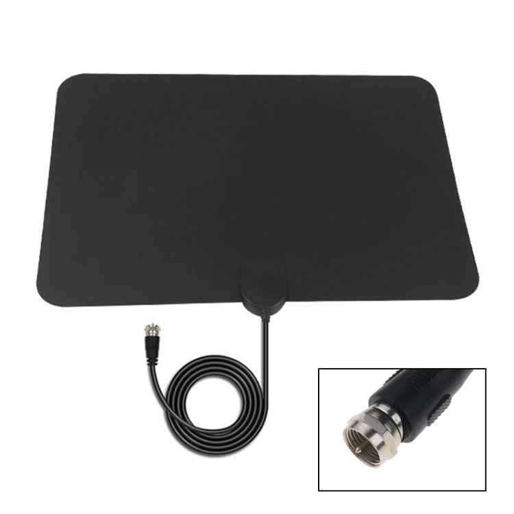 AN-1002 5dBi/25dBi Indoor HDTV Antenna with Sucker, VHF170-230/UHF470-862MHz