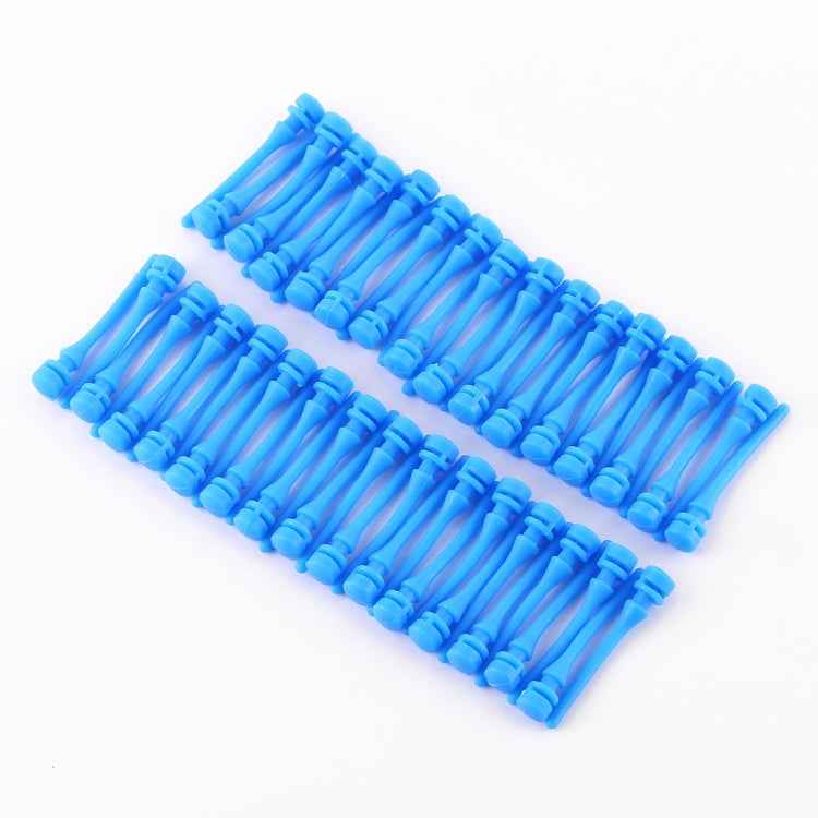 60 PCS 40mm Anti Vibration Soft Damping Nail Rubber Silicone Computer Fan Screw