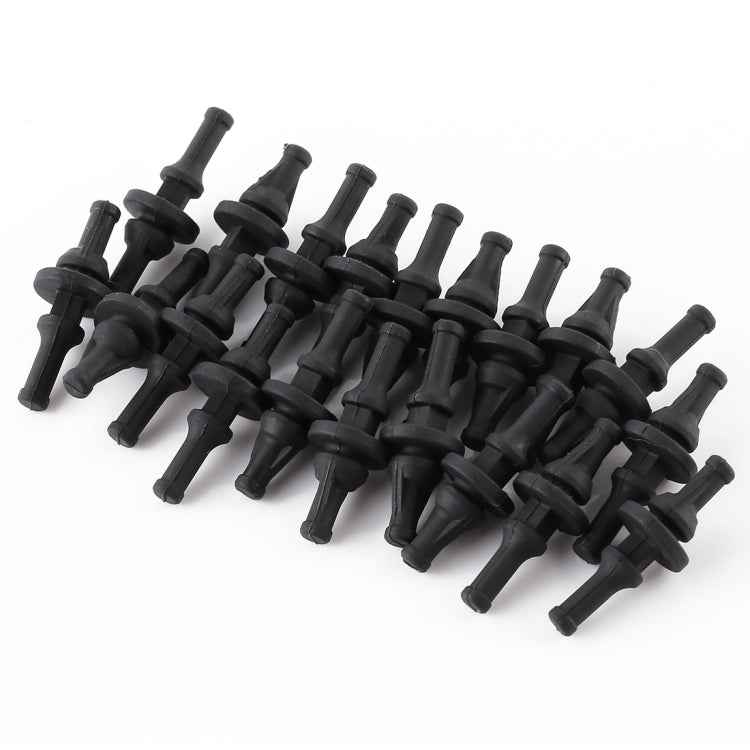 20 PCS 29.9mm Anti Vibration Soft Damping Nail Rubber Silicone Computer Fan Screw