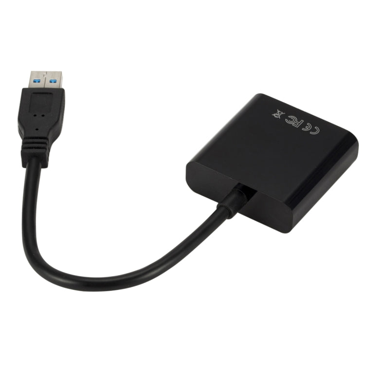 External Graphics Card Converter Cable USB3.0 to VGA, Resolution: 720P, 720P (Black), 720P (Blue), 720P