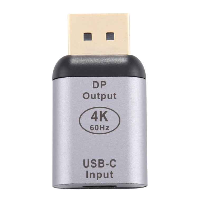 Type-C / USB-C Female to Big DP Male Aluminium Alloy Adapter
