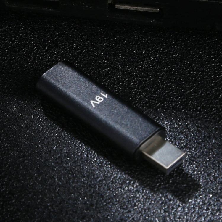 19V Type-C / USB-C Female to PD Aluminium Alloy Adapter for Asus, 19V Type-C Female to PD(Black), 19V Type-C Female to PD(Silver)