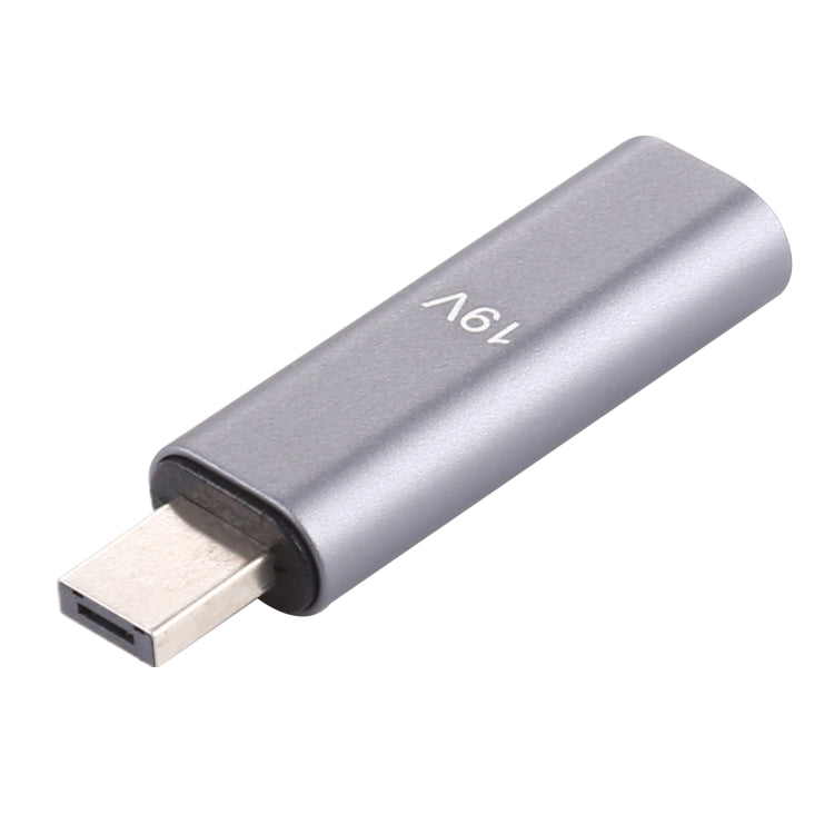19V Type-C / USB-C Female to PD Aluminium Alloy Adapter for Asus, 19V Type-C Female to PD(Silver), 19V Type-C Female to PD(Black)