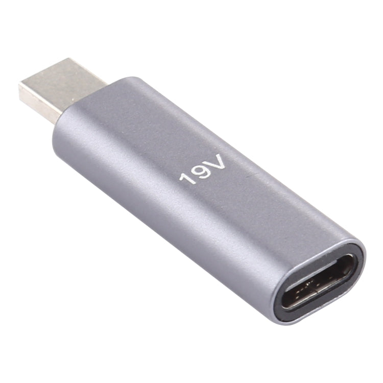19V Type-C / USB-C Female to PD Aluminium Alloy Adapter for Asus, 19V Type-C Female to PD(Silver), 19V Type-C Female to PD(Black)