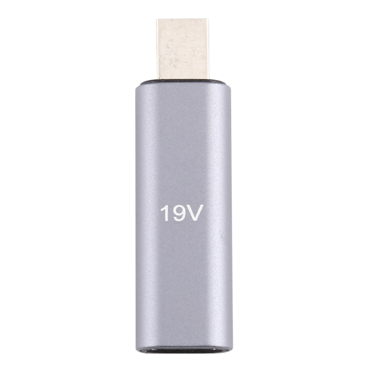 19V Type-C / USB-C Female to PD Aluminium Alloy Adapter for Asus, 19V Type-C Female to PD(Silver), 19V Type-C Female to PD(Black)