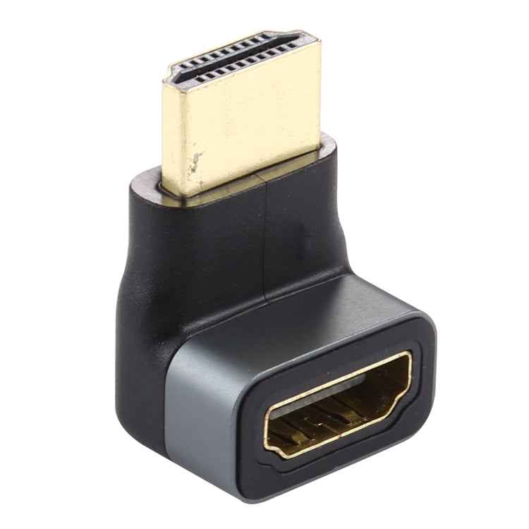 HDMI male to HDMI Female 90 Degree Elbow Head Aluminium Alloy Adapter