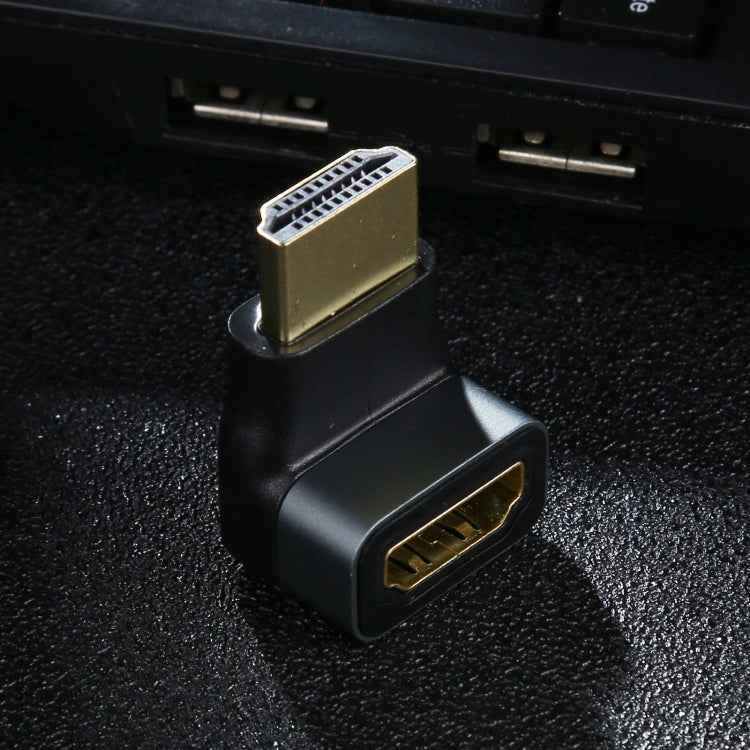 HDMI male to HDMI Female 90 Degree Elbow Head Aluminium Alloy Adapter
