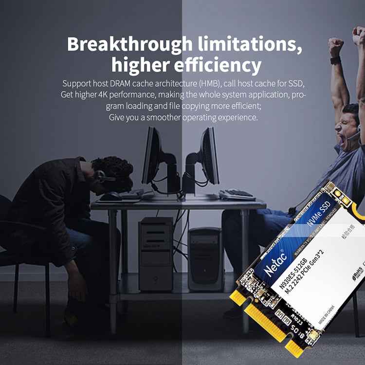 Netac N930ES 256GB M.2 2242 PCIe Gen3x2 Solid State Drive