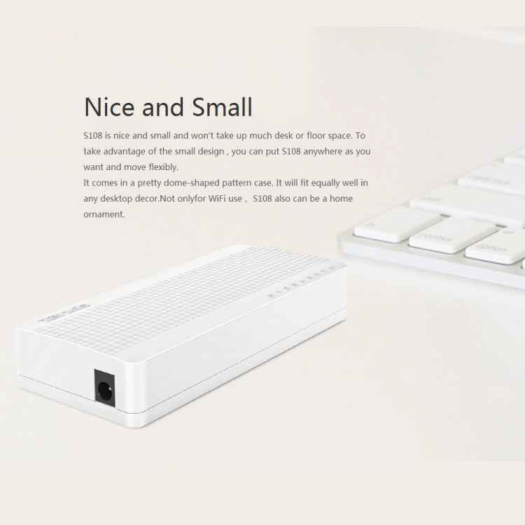 Tenda S108 8 Ports 10 / 100Mbps Fast Ethernet Network Switch LAN HUB
