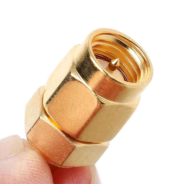 2 PCS SMA Male to SMA Male DAB Digital Radio Antenna Connector