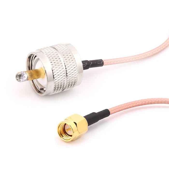 15cm UHF Male to SMA Male Pigtail Cable RF Coaxial Cable