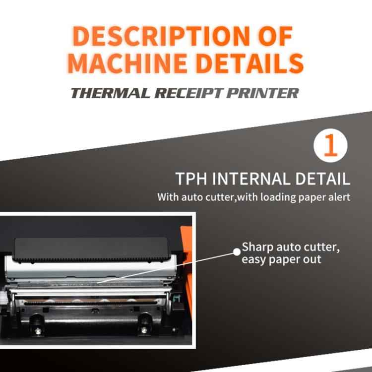 ZJ-8360 USB Auto-cutter 80mm Thermal Receipt Printer