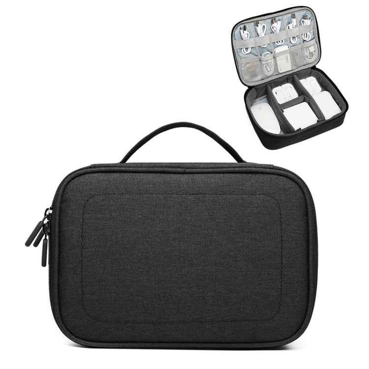 Multi-function Headphone Charger Data Cable Storage Bag, Single Layer Storage Bag, Size: 23x16x7cm