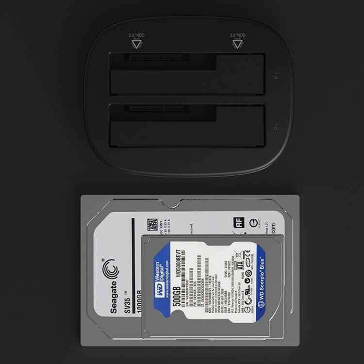 ORICO 6228US3 2.5 / 3.5 inch SATA HDD / SSD 2 Bay USB 3.0 Hard Drive Dock