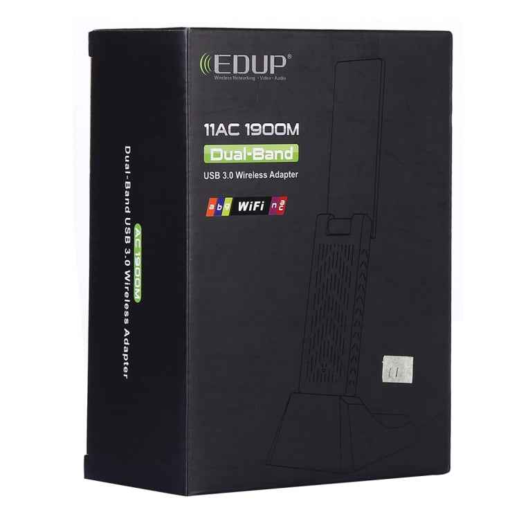 EDUP EP-AC1675 AC1900Mbps 2.4GHz & 5.8GHz Dual Band USB3.0 WiFi Adapter External Network Card