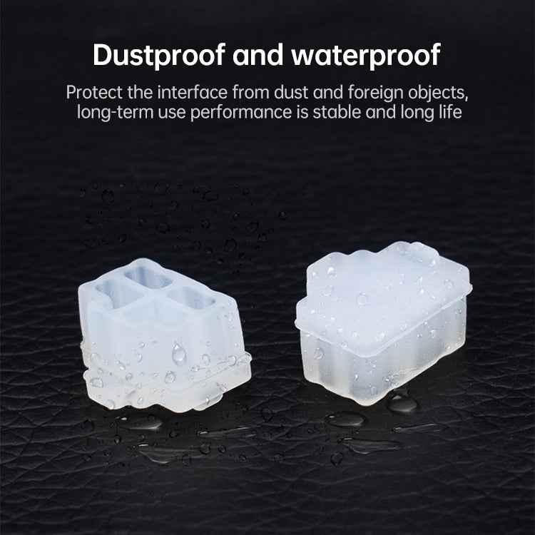 20 PCS Silicone Anti-Dust Plugs for RJ45 Port