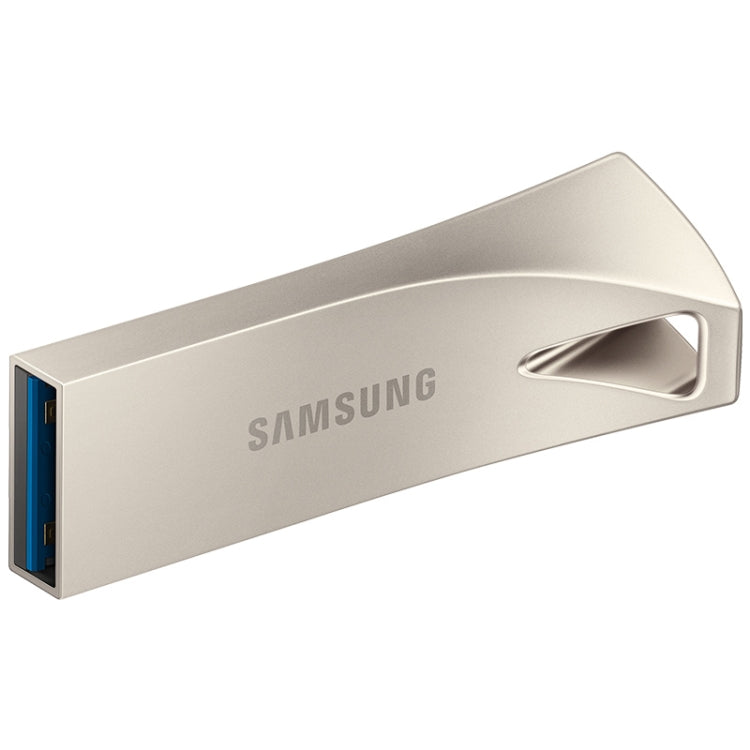Original Samsung BAR Plus 64GB USB 3.1 Gen1 U Disk Flash Drives(Champagne Silver), 64GB