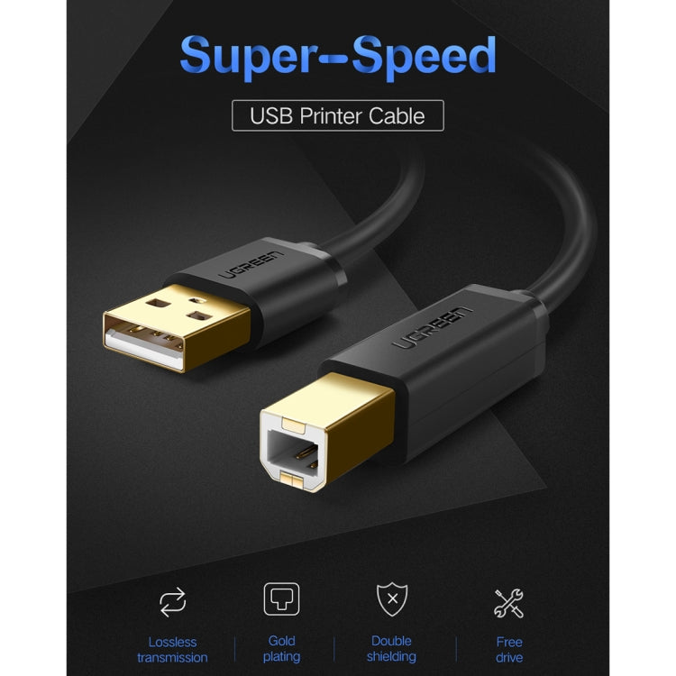 For Canon, Epson, HP, Cable Length: 1.5m, USB 2.0 Gold-plated (1.5m)