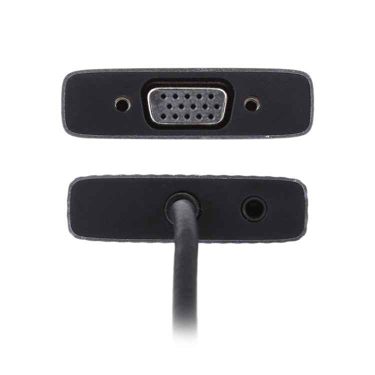 7 In 1 Dual USB 3.0 + TF/SD + HDMI/VGA + 3.5mm Jack + Type-C / USB-C Multi-function USB-C Dock Station