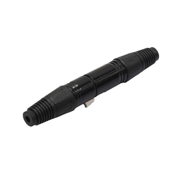 5 Pairs Black 3 Pin XLR Audio Cable Connector Male and Female