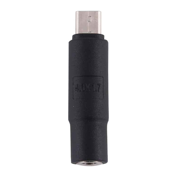 10 PCS 4.0 x 1.7mm to Micro USB DC Power Plug Connector, 4.0 x 1.7mm