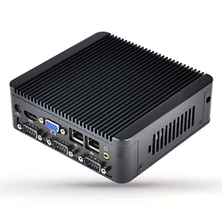Fanless Mini Industrial Control PC with 4 USB Ports & RS-232 COM Port, 8GB RAM, Intel Celeron N2920 2.0GHz Quard Core, Support Bluetooth 4.0 & 2.4G / 5.0G Dual-band WiFi