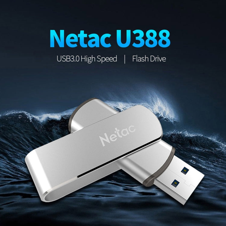 Netac U388 64GB USB 3.0 Twister Secure Encryption Flash Disk, U388 64GB