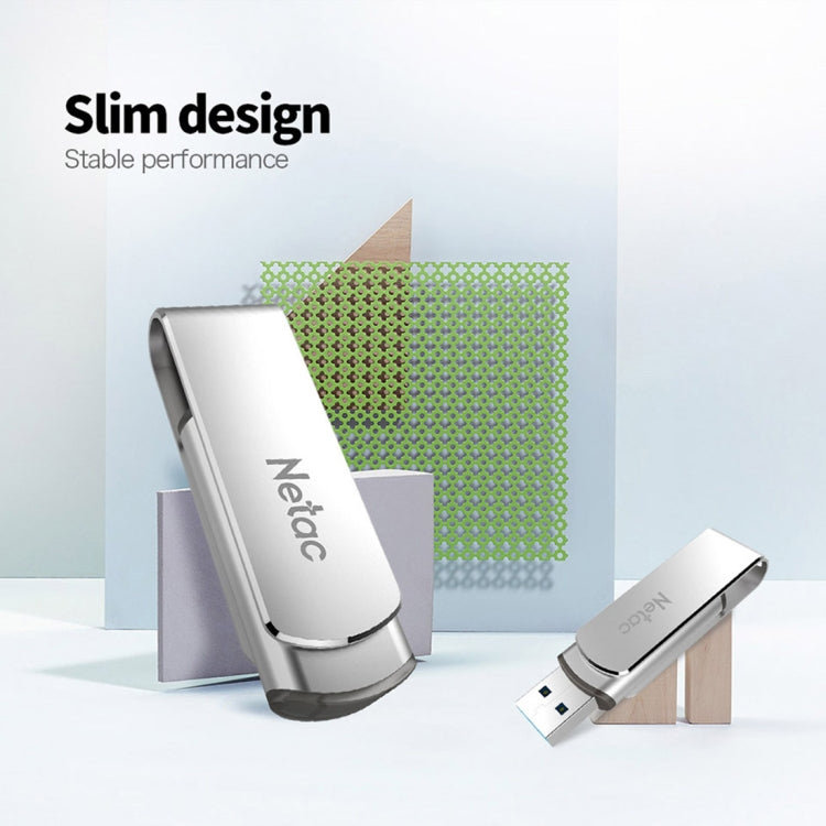 Netac U388 64GB USB 3.0 Twister Secure Encryption Flash Disk, U388 64GB