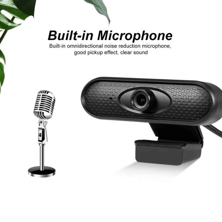 HD 1080P USB Camera WebCam with Microphone