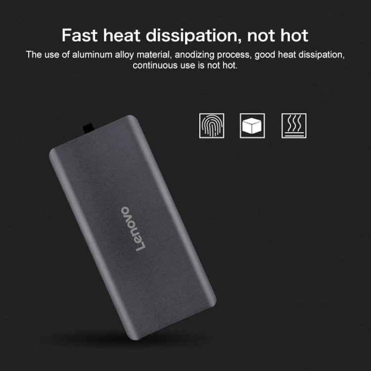 Lenovo LX0801 Type-C / USB-C Network Cable Interface Converter Docking Station