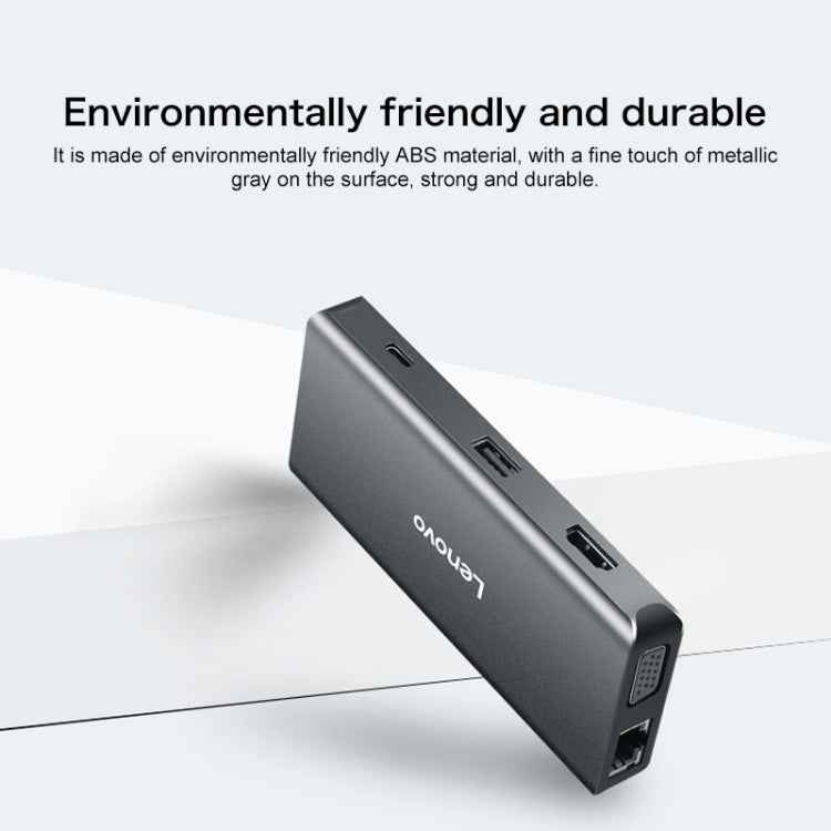 Lenovo LX0801 Type-C / USB-C Network Cable Interface Converter Docking Station