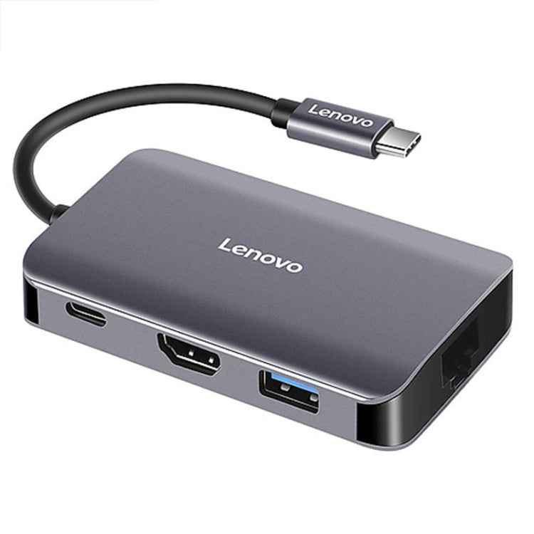 Lenovo F1-C08 8 In 1 Type-C / USB-C to HDMI Multi-function Converter Hub