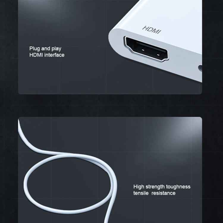 7565M 8 Pin to 2K HDMI + 8 Pin Port HD Video Converter