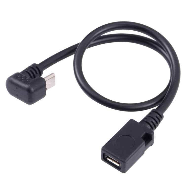 U-shaped Micro USB Male to Female Extension Cable